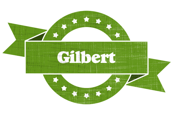 Gilbert natural logo