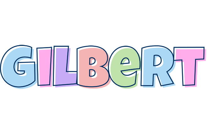 Gilbert pastel logo