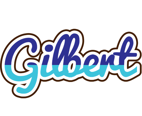 Gilbert raining logo