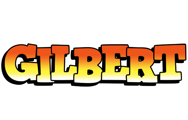 Gilbert sunset logo