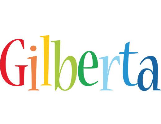 Gilberta birthday logo
