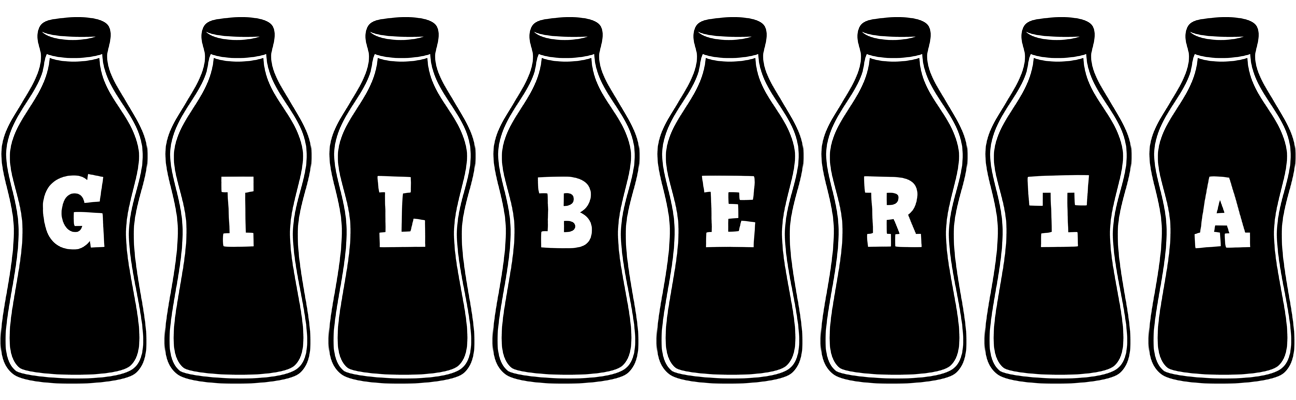 Gilberta bottle logo