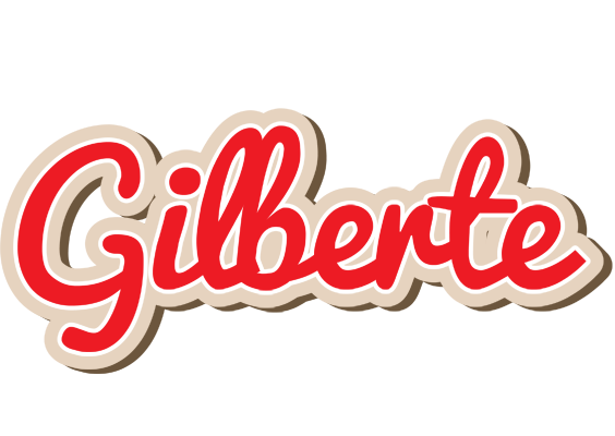 Gilberte chocolate logo