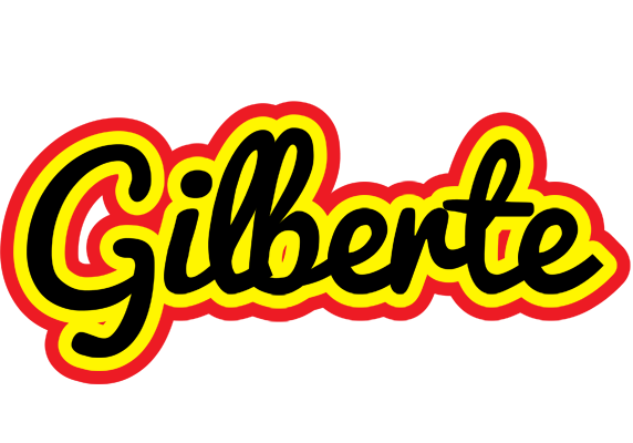 Gilberte flaming logo