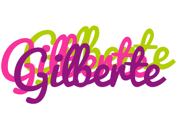 Gilberte flowers logo