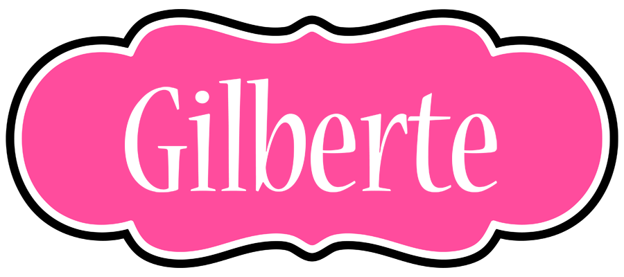 Gilberte invitation logo
