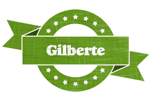 Gilberte natural logo