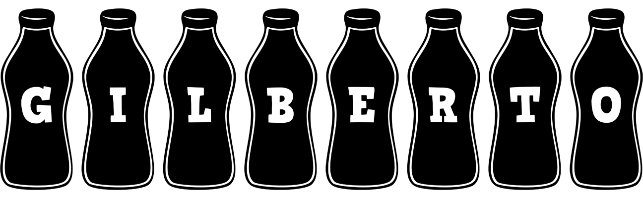 Gilberto bottle logo