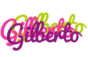 Gilberto flowers logo