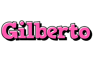 Gilberto girlish logo