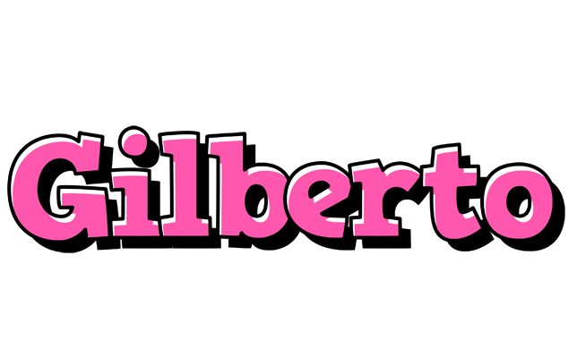 Gilberto girlish logo