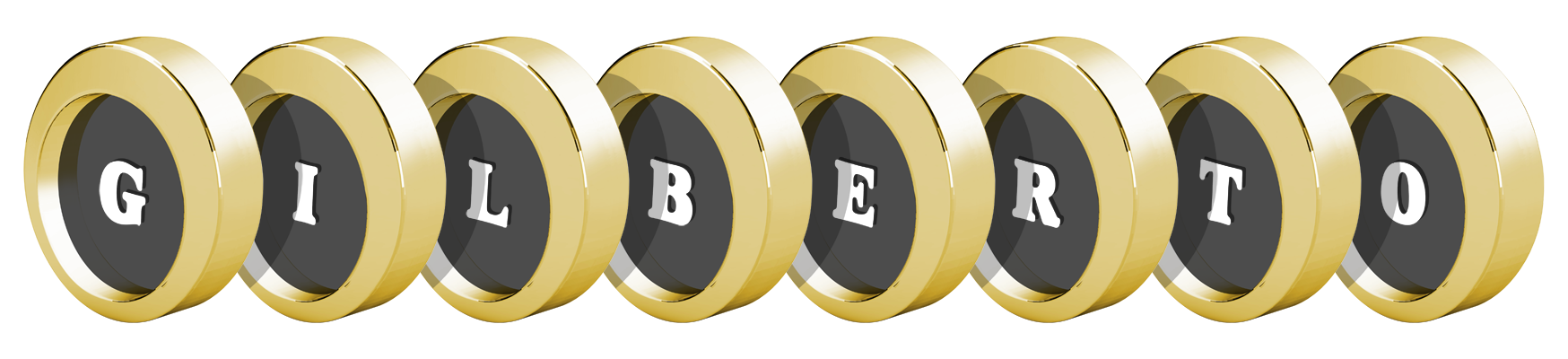 Gilberto gold logo