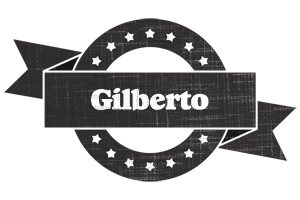 Gilberto grunge logo