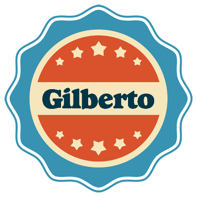 Gilberto labels logo