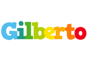 Gilberto rainbows logo