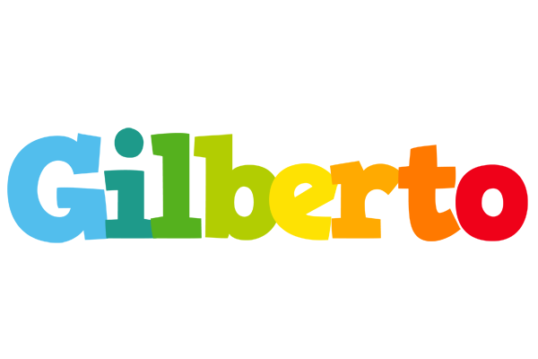 Gilberto rainbows logo
