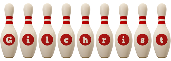 Gilchrist bowling-pin logo