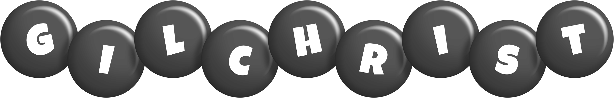Gilchrist candy-black logo