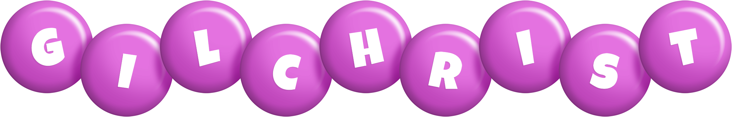 Gilchrist candy-purple logo