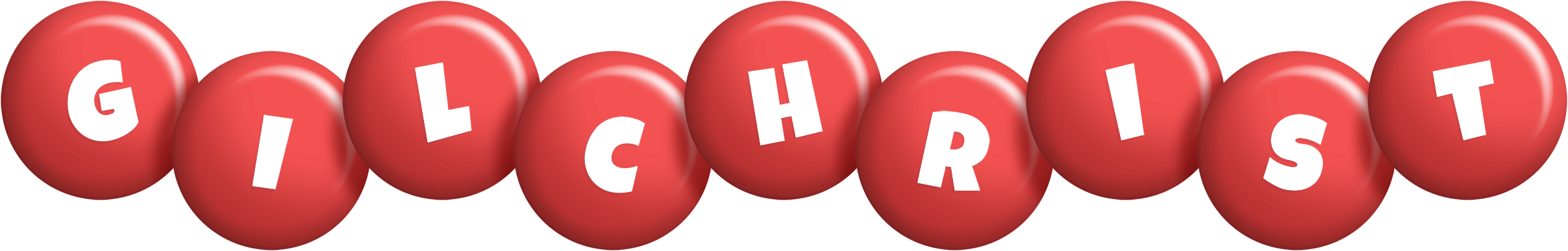 Gilchrist candy-red logo