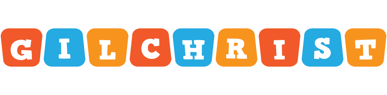 Gilchrist comics logo