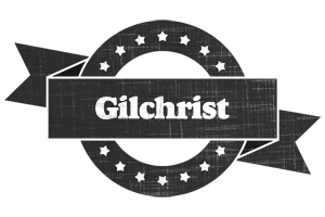 Gilchrist grunge logo