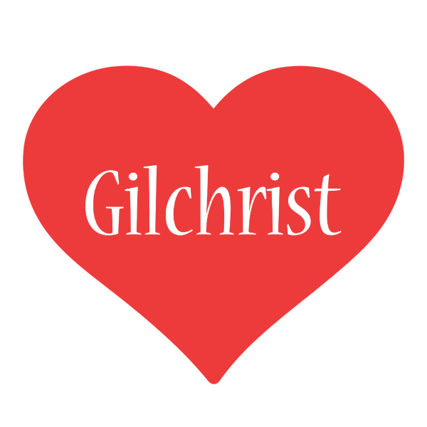Gilchrist love logo