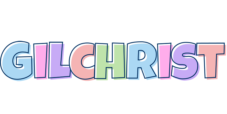Gilchrist pastel logo