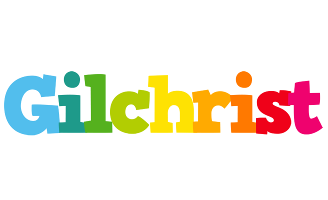 Gilchrist rainbows logo