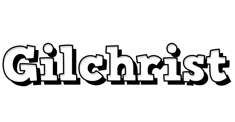 Gilchrist snowing logo