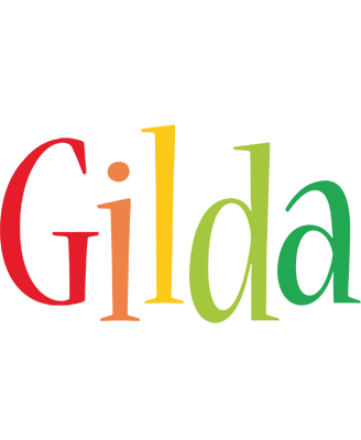 Gilda birthday logo