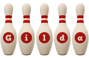 Gilda bowling-pin logo