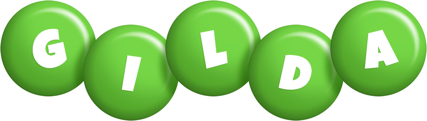 Gilda candy-green logo