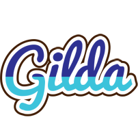 Gilda raining logo