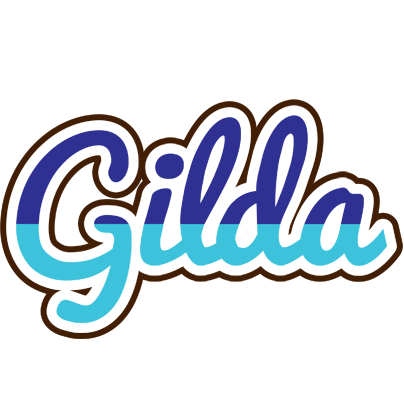 Gilda raining logo
