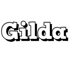 Gilda snowing logo