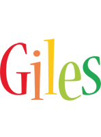 Giles birthday logo