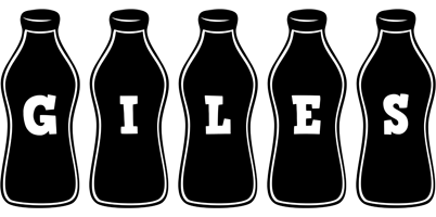 Giles bottle logo