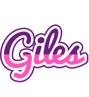 Giles cheerful logo