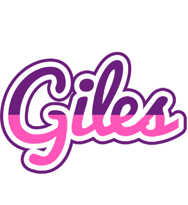 Giles cheerful logo
