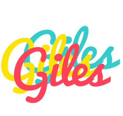 Giles disco logo