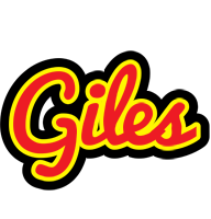 Giles fireman logo