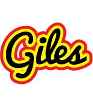 Giles flaming logo