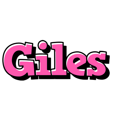Giles girlish logo
