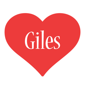 Giles love logo