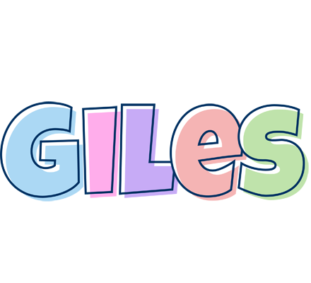 Giles pastel logo