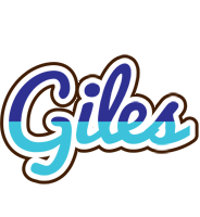 Giles raining logo