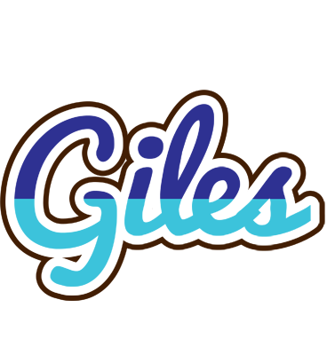 Giles raining logo
