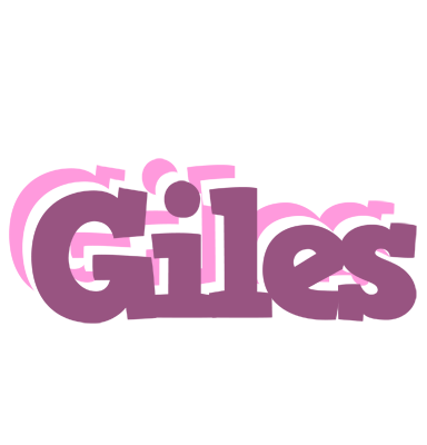 Giles relaxing logo