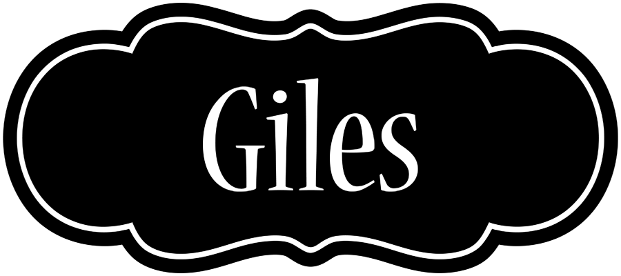 Giles welcome logo